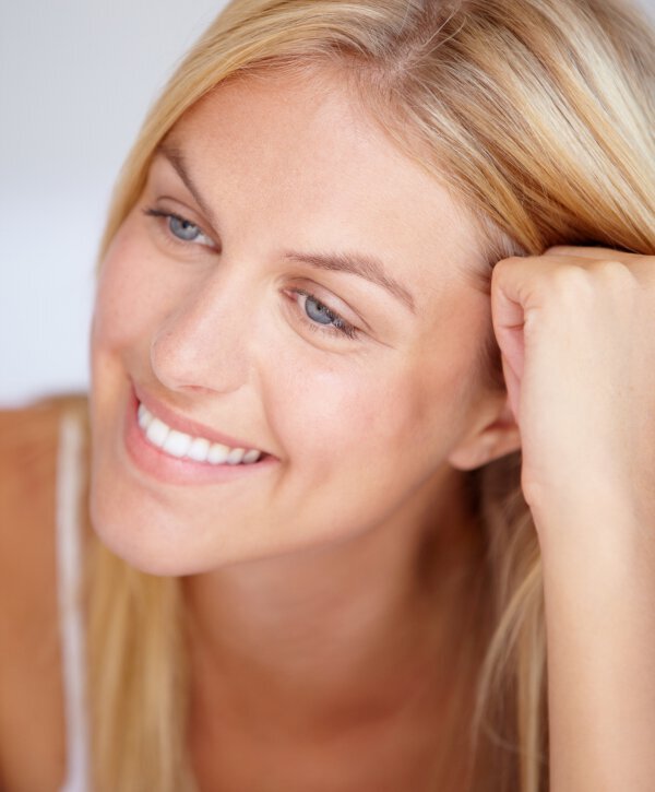 Ponte Vedra Beach Laser Hair Removal model with blonde hair